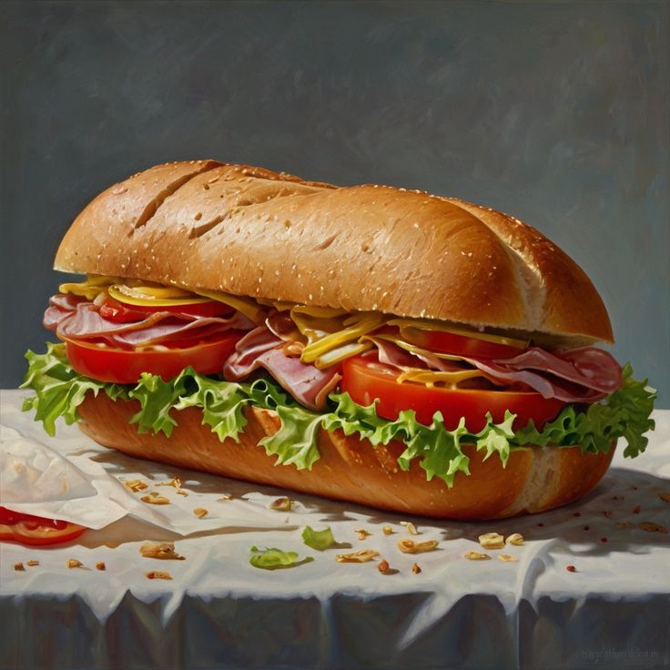 CHEESE SUB SANDWICH